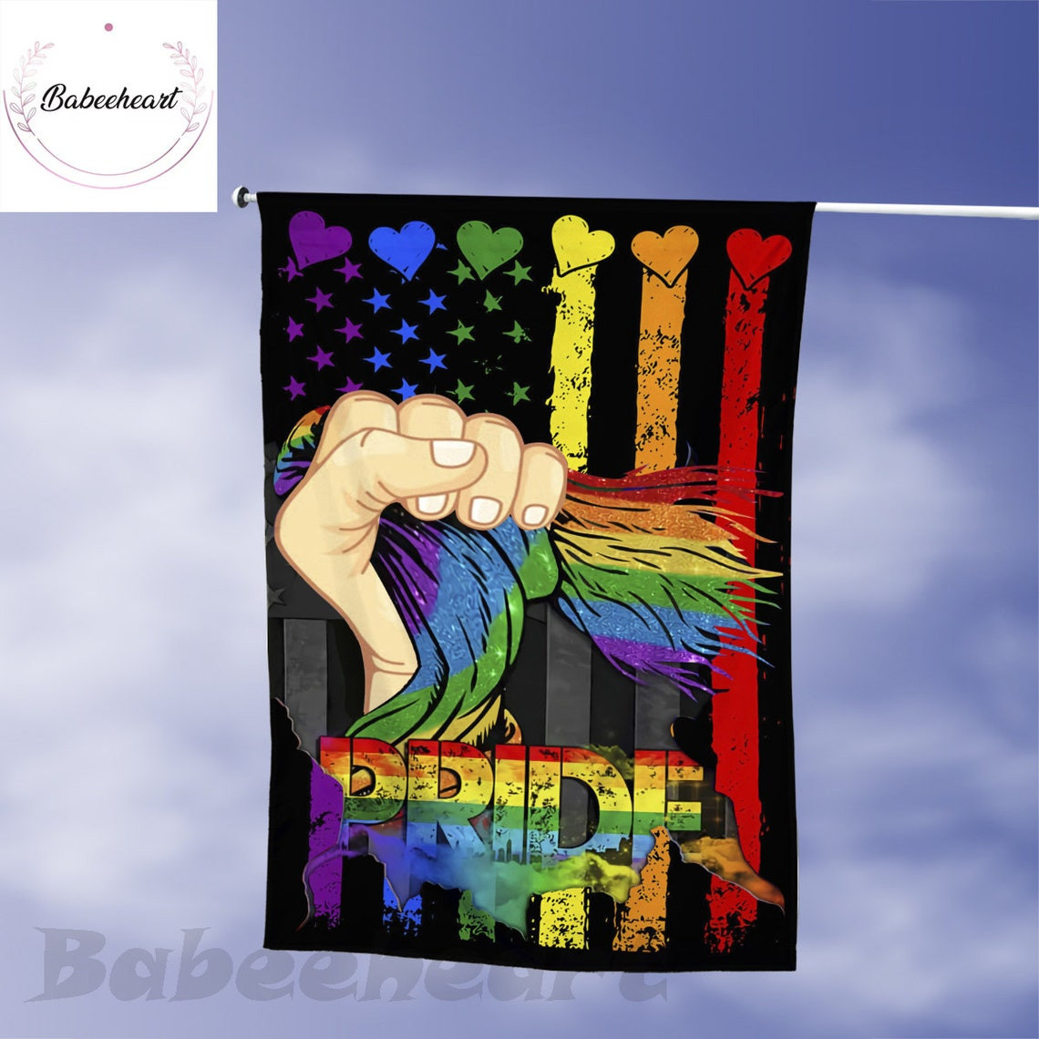 Equality Garden Flag Love is Love LGBT Flag Equality Garden Flag Lgbt Flag LGBT Pride Flag Civil Rights Flag Pride Flag