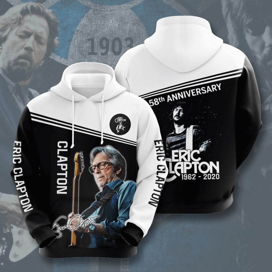 Eric Clapton No638 Custom Hoodie 3D All Over Print