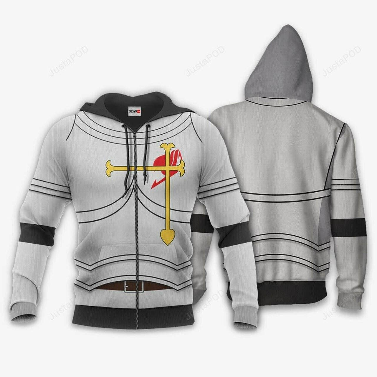 Erza Scarlet Fairy Tail Anime 3d All Over Print Hoodie