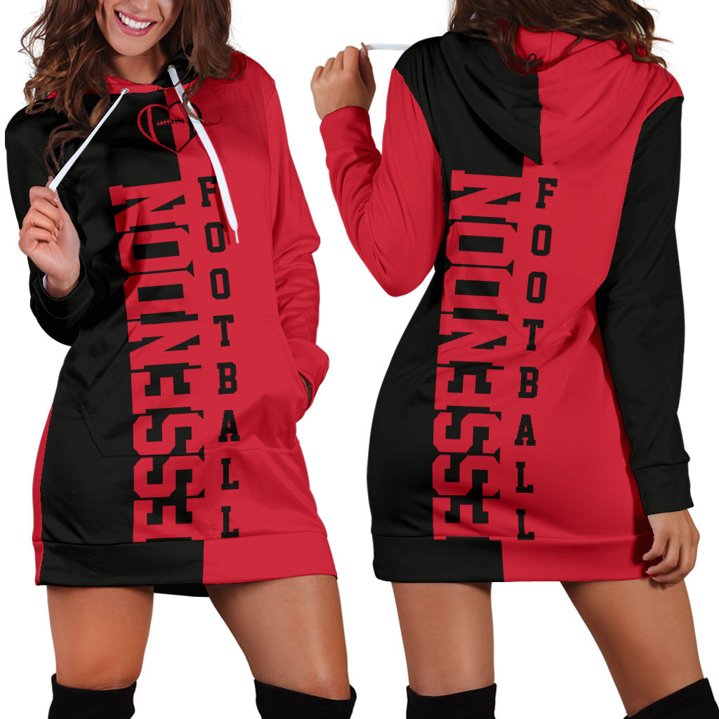 Essendon Football Hoodie Dress 3d All Over Print For Women Hoodie