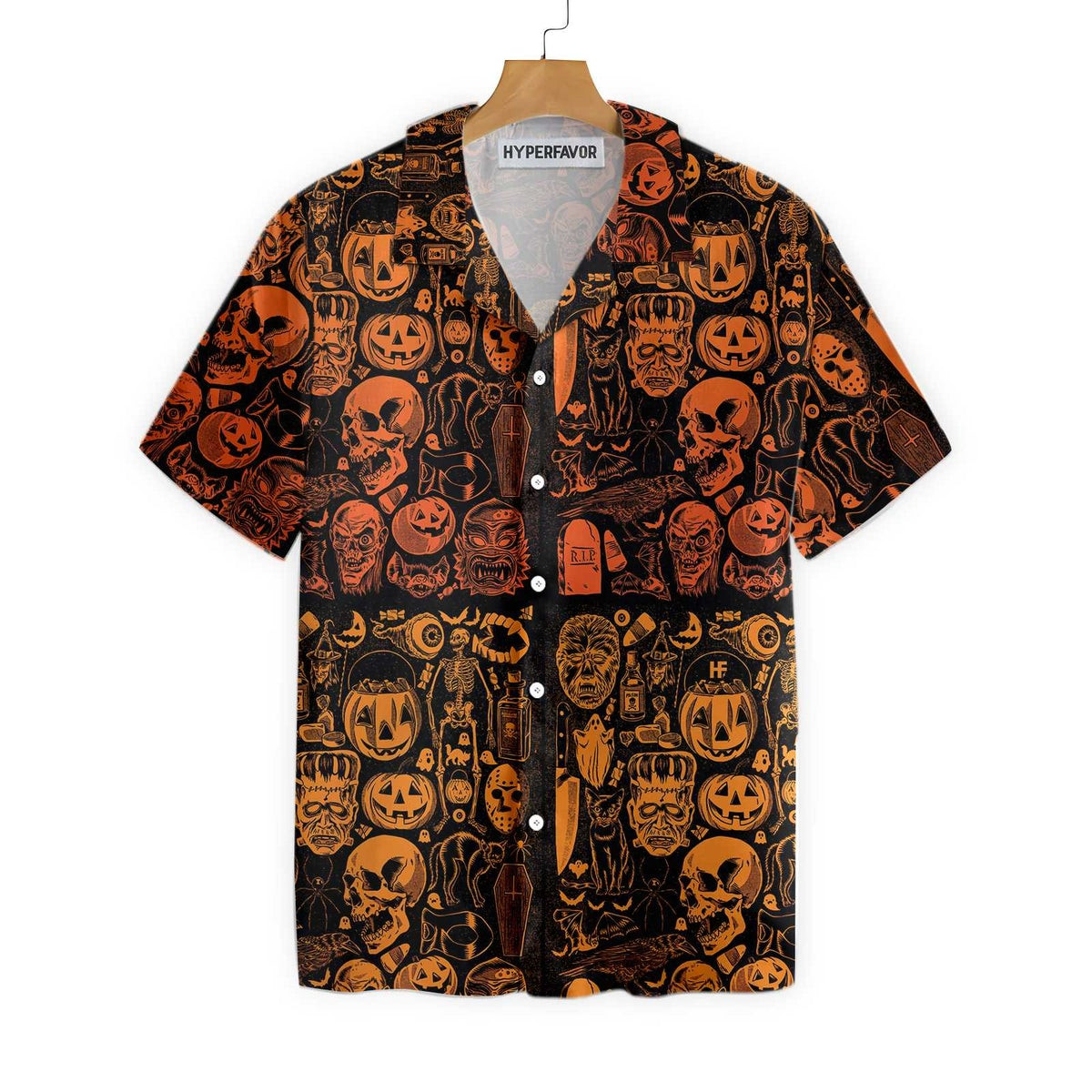 Everyday Is Halloween For Real Hawaiian Shirt