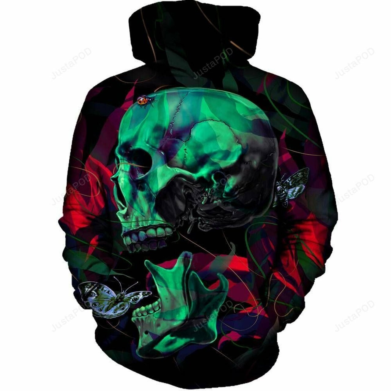 Existence 3d All Over Printed Hoodie