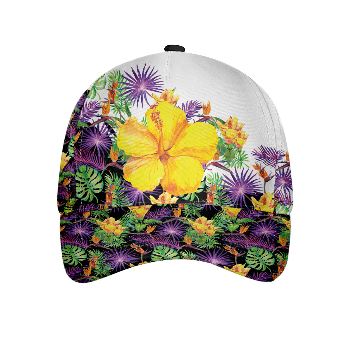 Exotic Tropical Leaves Tropical Classic Cap Tropical Print Cap Floral Tropical Hat For Men And Women