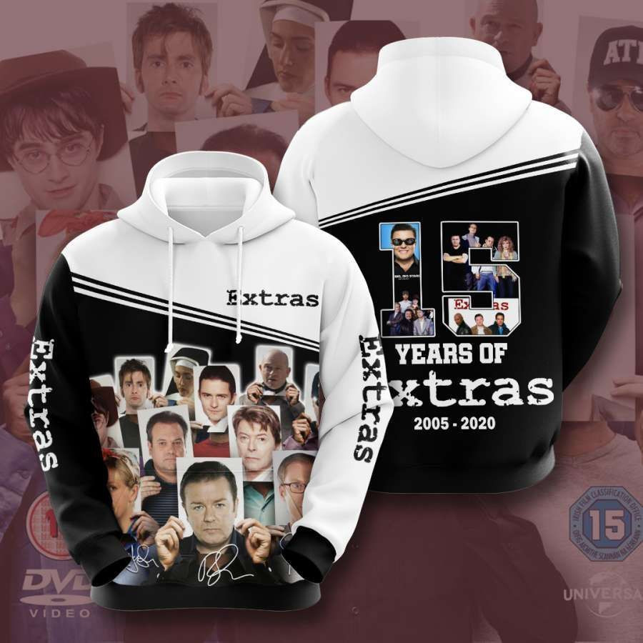 Extras No639 Custom Hoodie 3D All Over Print