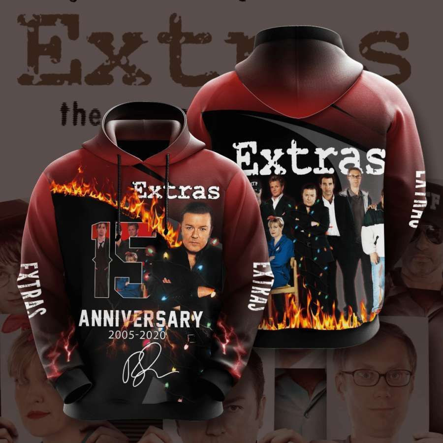 Extras No640 Custom Hoodie 3D All Over Print