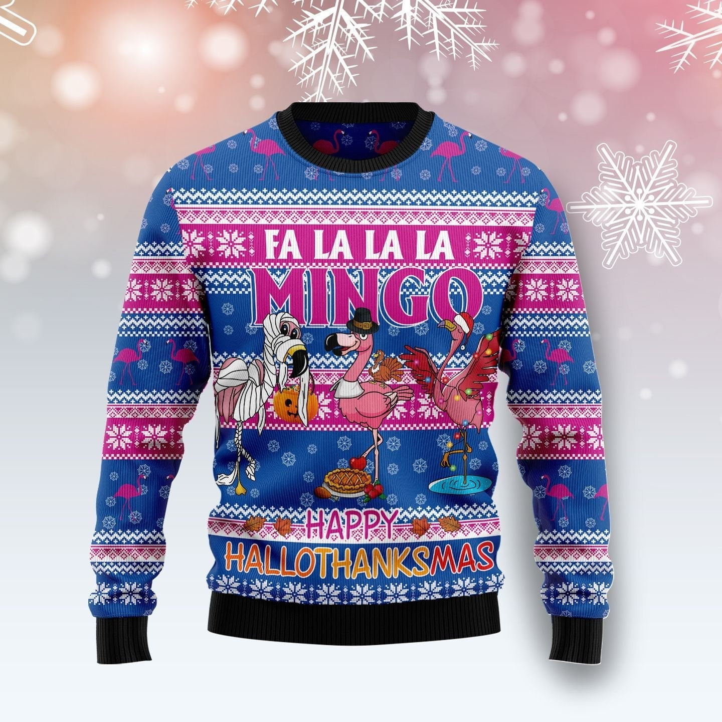 Fa La La La Mingo Ugly Christmas Sweater Ugly Sweater For Men Women