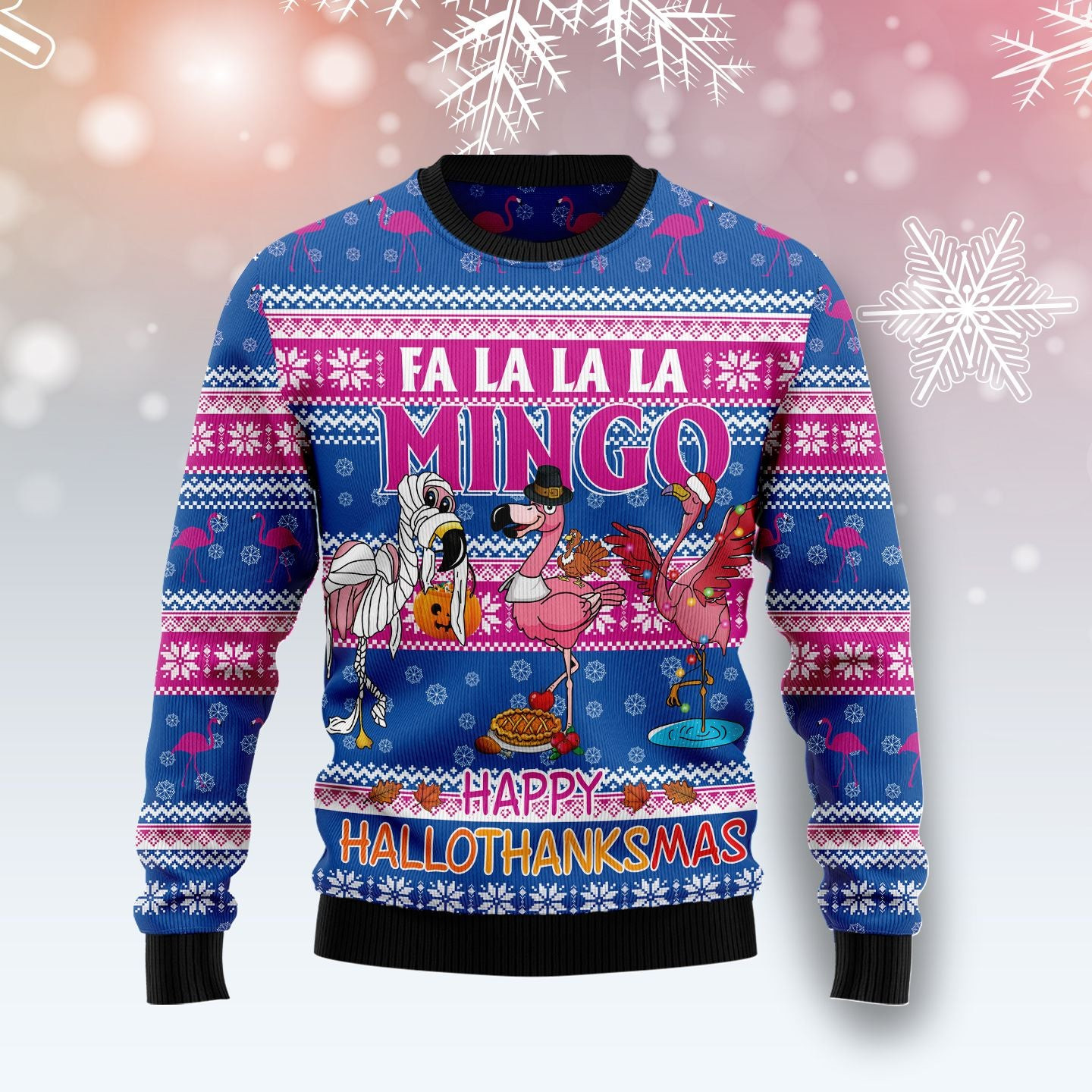 Fa La La La Mingo Ugly Christmas Sweater