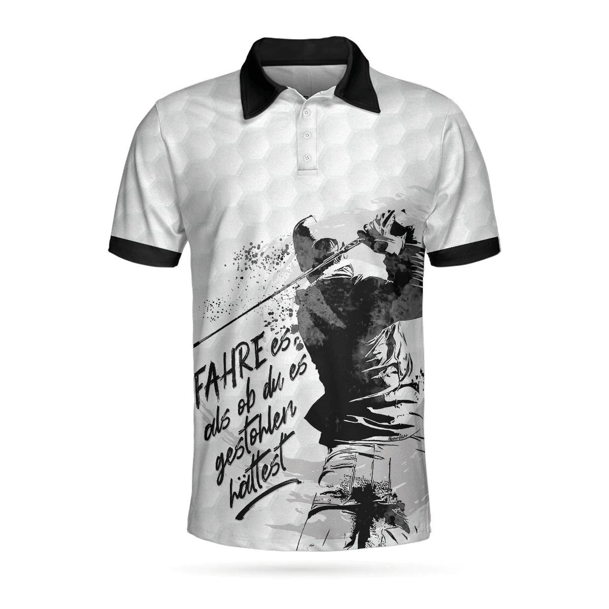 Fahre Es Als Ob Du Es Gestohlen Httest Polo Shirt German Golfing Polo Shirt Best Golf Shirts Short Sleeve Polo For Men