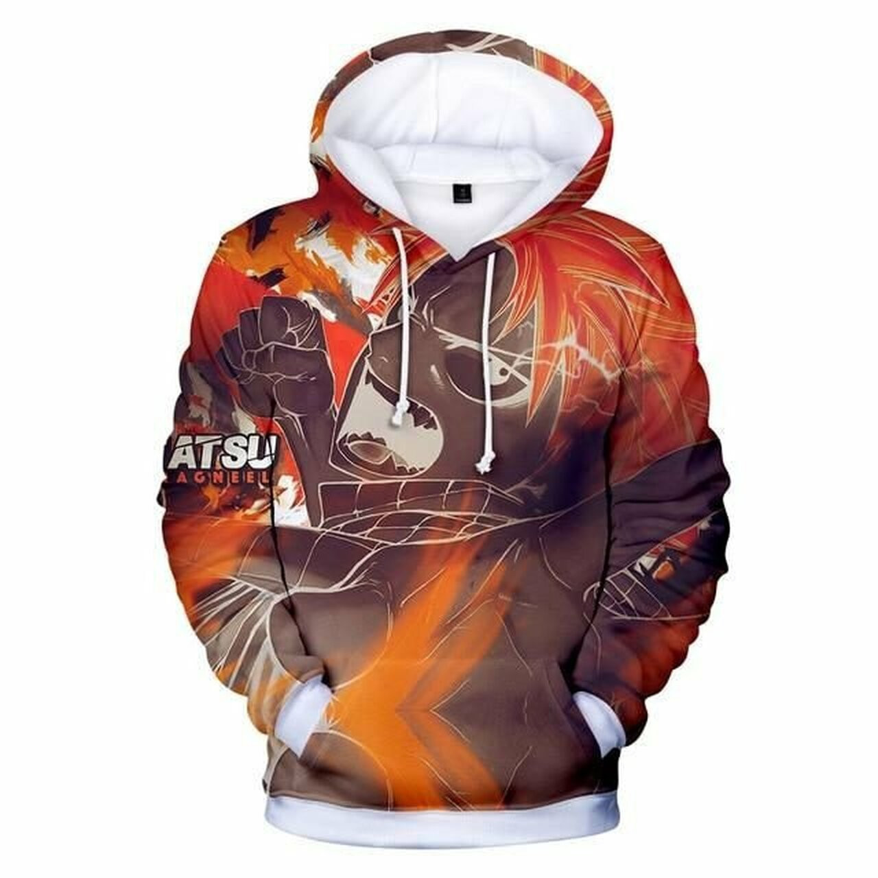 Fairy Tail Dragneel Duel 3d All Print Hoodie