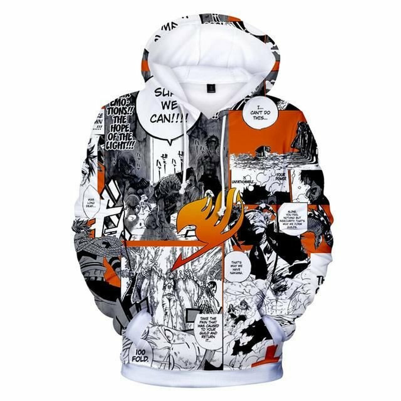 Fairy Tail Manga Vibes 3d All Print Hoodie