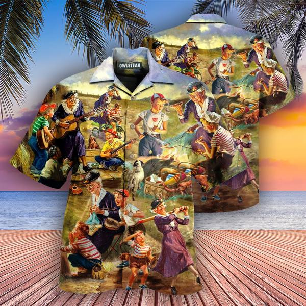 Family Grandma Knows Everthing Edition - Hawaiian Shirt - Hawaiian Shirt For Men