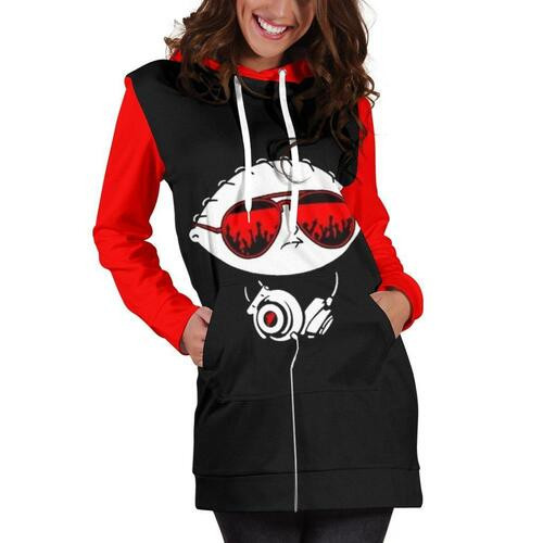 Family Guy Hoodie Dress Sweater Dress Sweatshirt Dress 3d All Over Print For Women Hoodie