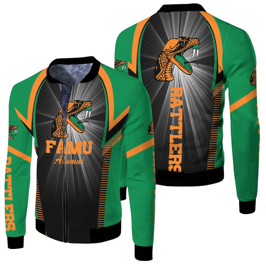 Famu Alumni Fleece Bomber Jacket