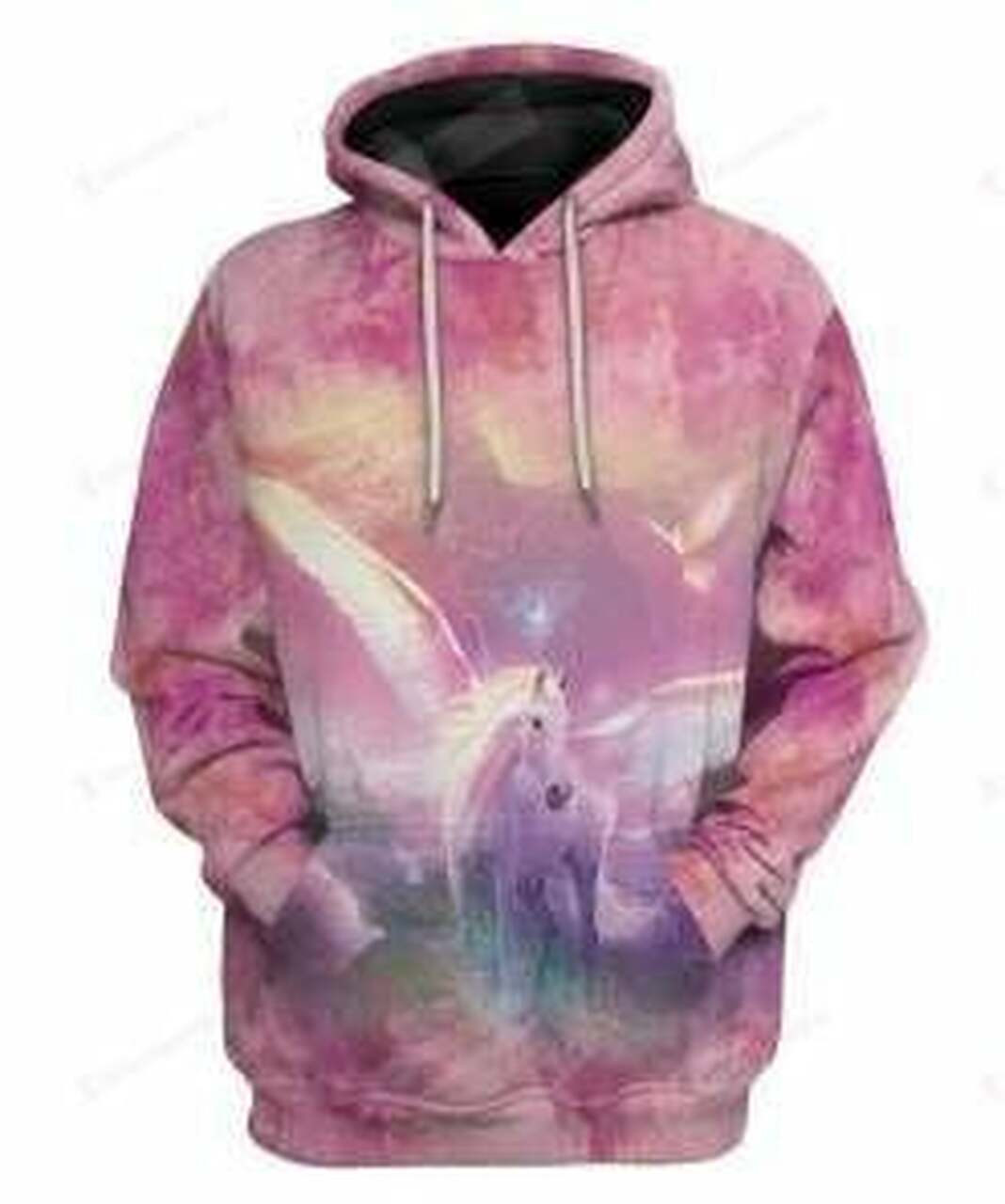 Fantasic Unicorn 3d All Over Print Hoodie