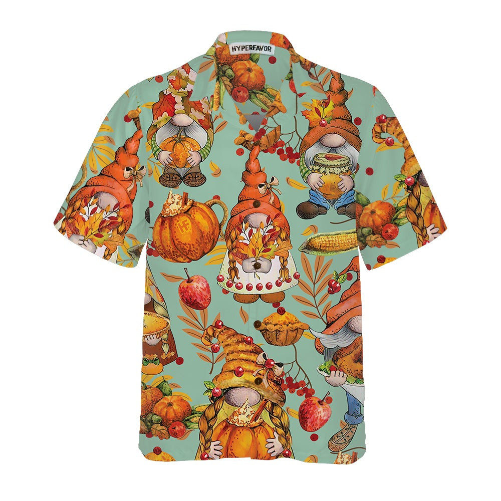 Farm Harvest Festival Gnomes Thanksgiving Hawaiian Shirt Unique Thanksgiving Day Gift For Men