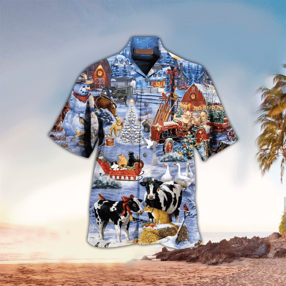 Farm Hawaiian Shirt Farm Clothing For Farm Lovers Shirt for Men and Women