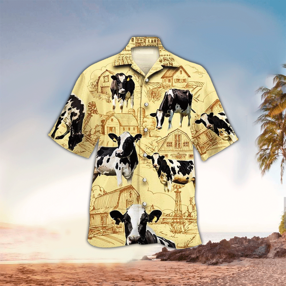 Farm Hawaiian Shirt Farm Clothing For Farmer Shirt for Men and Women