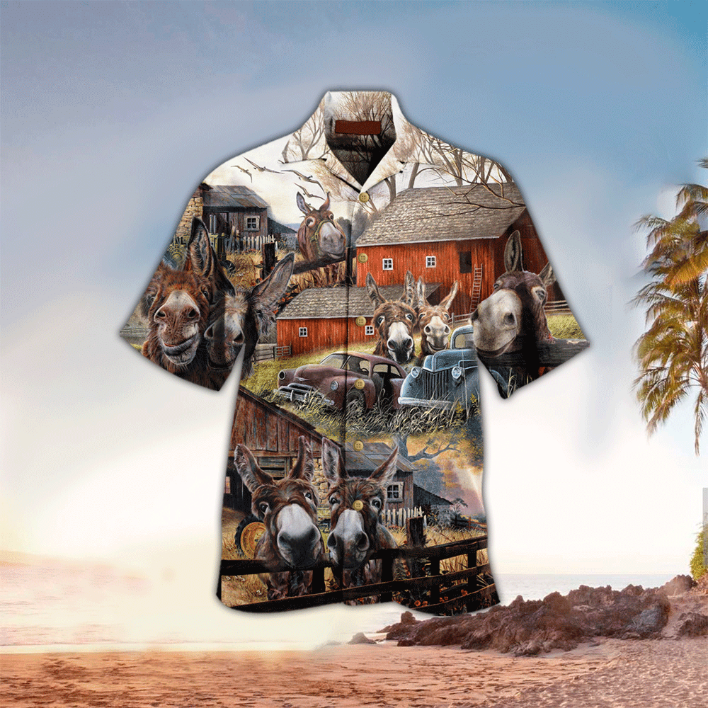 Farm Hawaiian Shirt Farm Clothing For Farmer Shirt for Men and Women