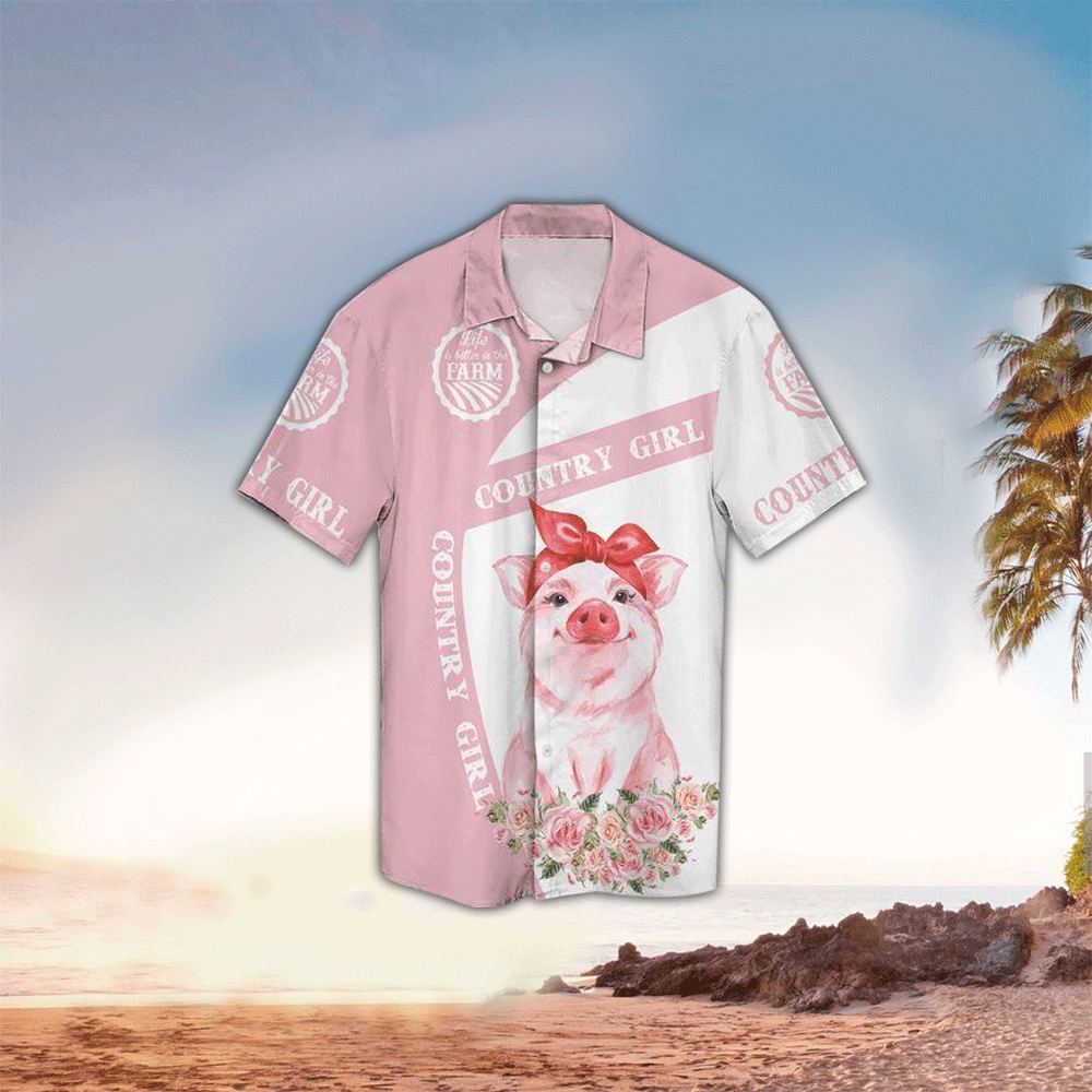 Farm Hawaiian Shirt Farm Lover Gifts Shirt for Men and Women