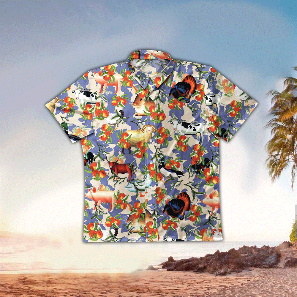 Farm Hawaiian Shirt For Men Farm Lover Gifts Shirt for Men and Women