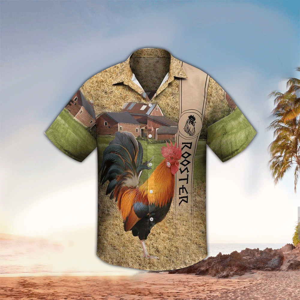 Farm Hawaiian Shirt Perfect Farm Clothing Shirt for Men and Women