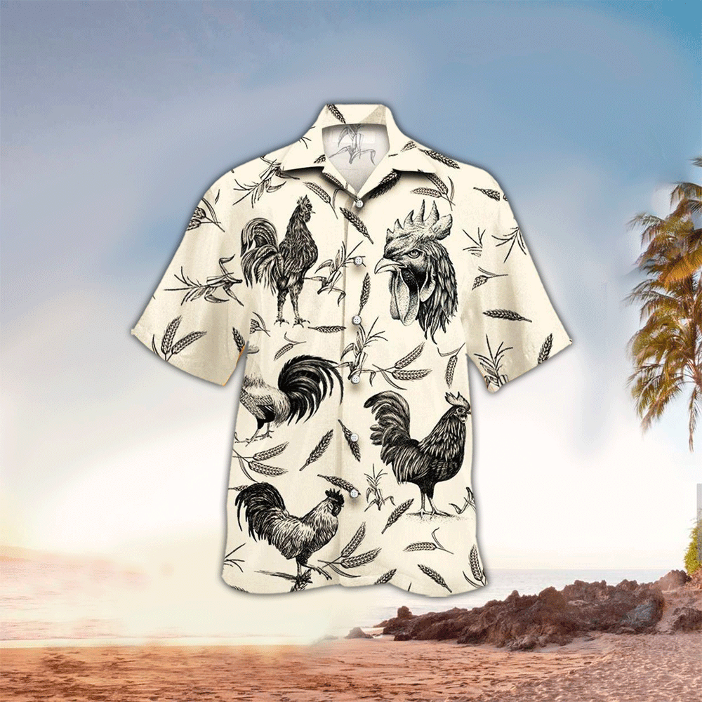 Farm Hawaiian Shirt Perfect Farm Clothing Shirt for Men and Women