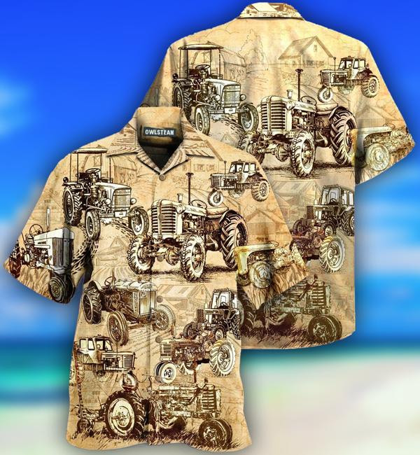 Farmer All I Want To Do Is Work On My Farm Limited Edition - Hawaiian Shirt - Hawaiian Shirt For Men