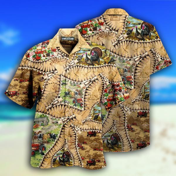 Farmer Amazing Being Peaceful Limited - Hawaiian Shirt - Hawaiian Shirt For Men