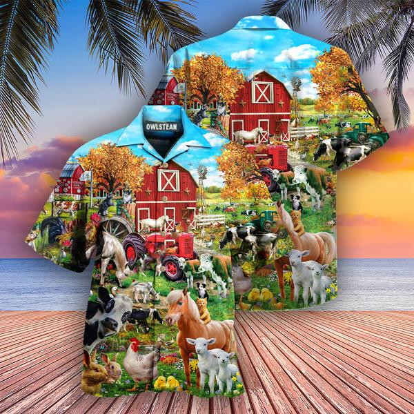 Farmer Better On The Farm Edition - Hawaiian Shirt Hawaiian Shirt For Men