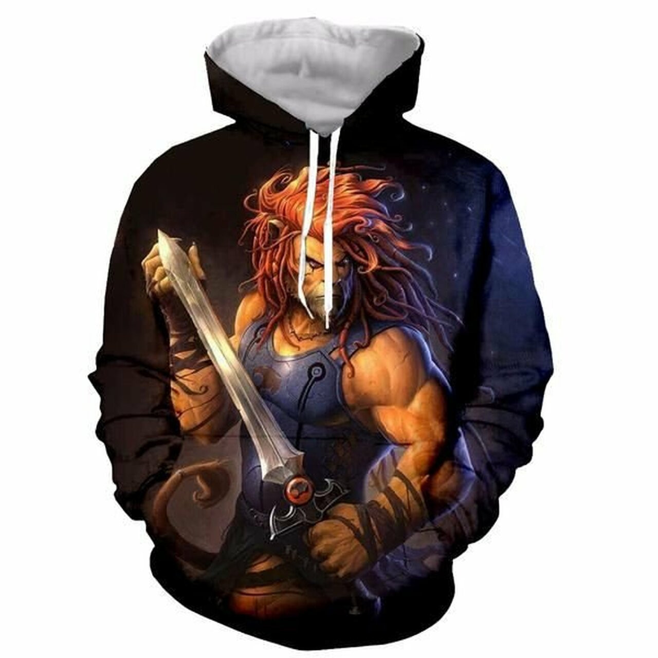 Fashion Funny Anime Thundercats 3d All Over Print Hoodie