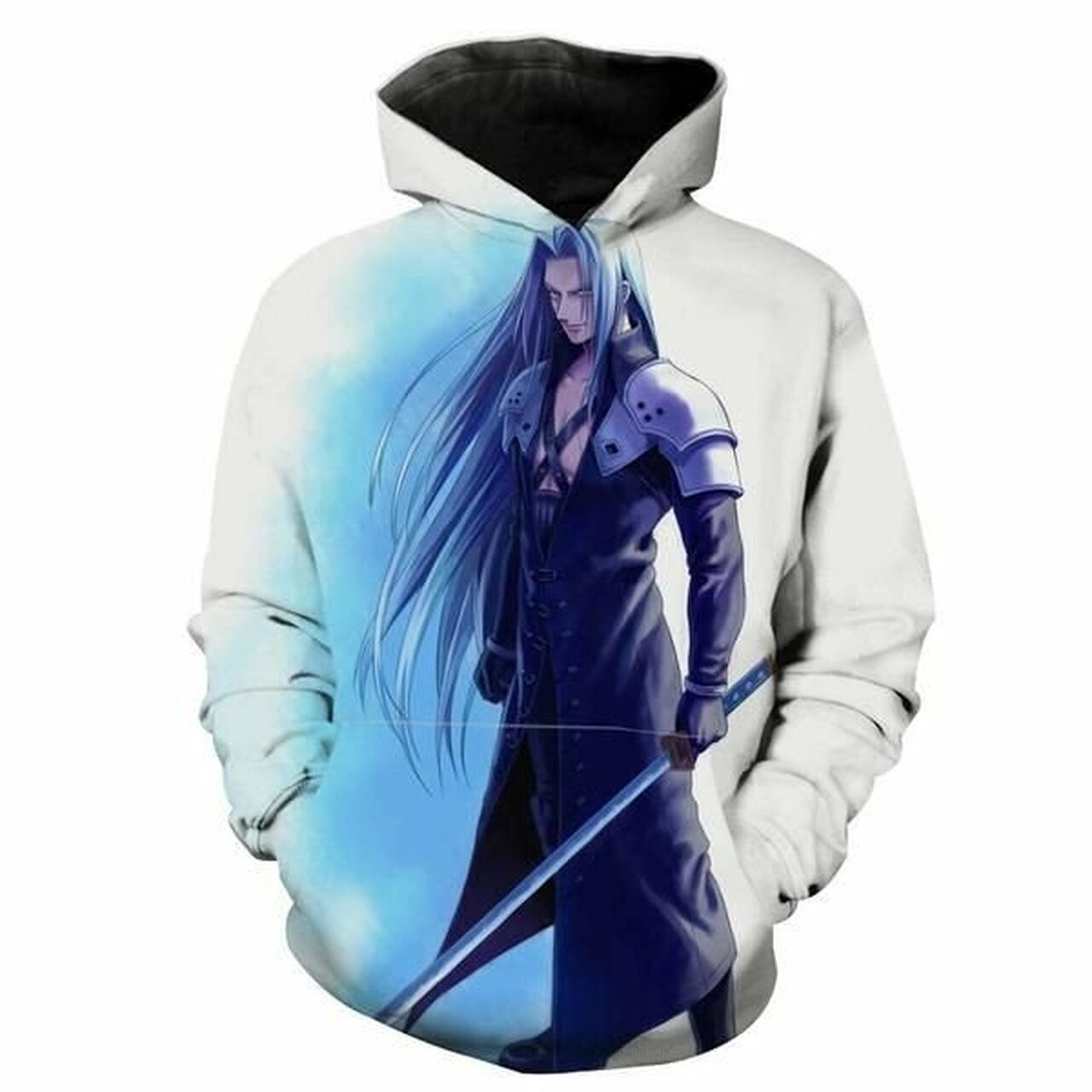 Final Fantasy Sephiroth 3d All Over Print Hoodie