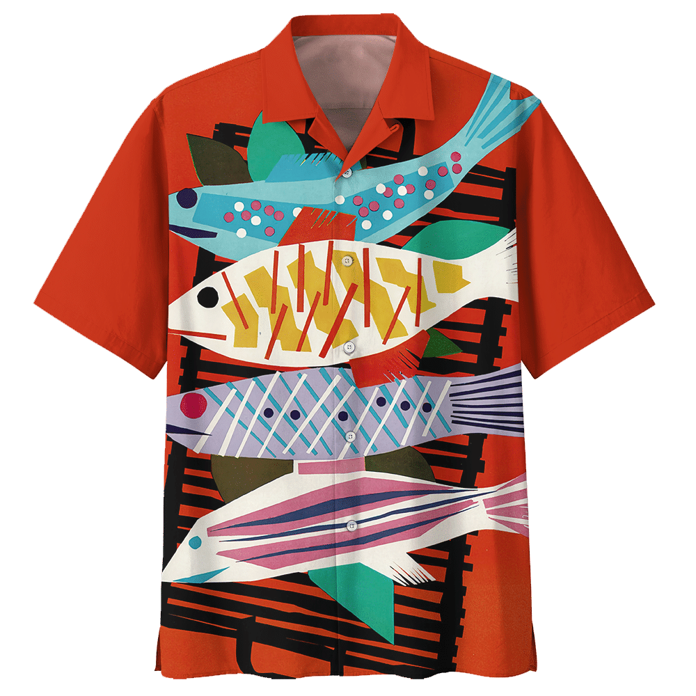 Fish Hawaiian Shirt - Hawaiian Shirt For Men, Hawaiian Shirt For Women, Aloha Shirt