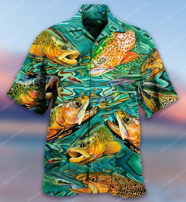 Fishing Fish Lover Limited Edition - Hawaiian Shirt Hawaiian Shirt For Men