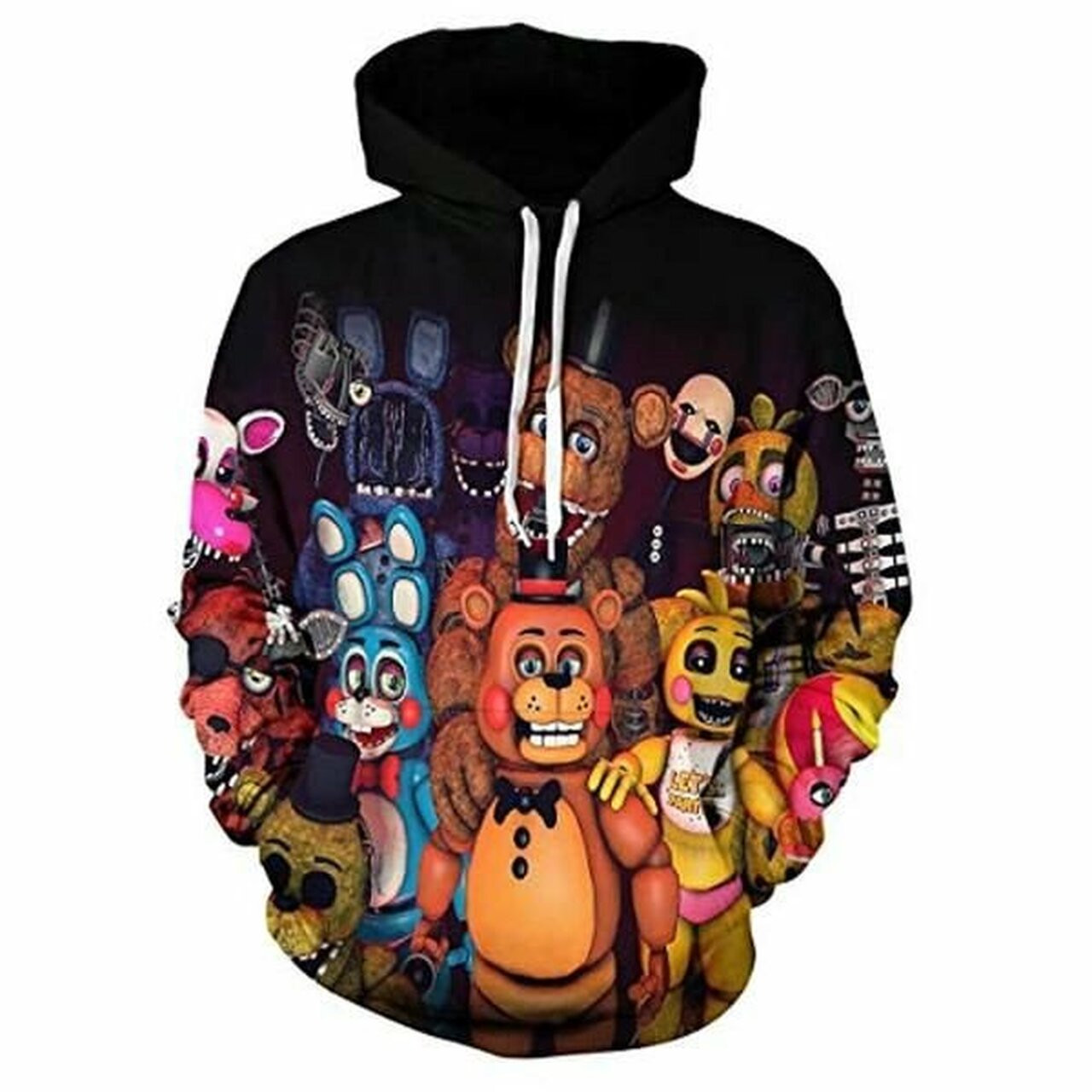 Five Nights At Freddys 3d All Over Print Hoodie