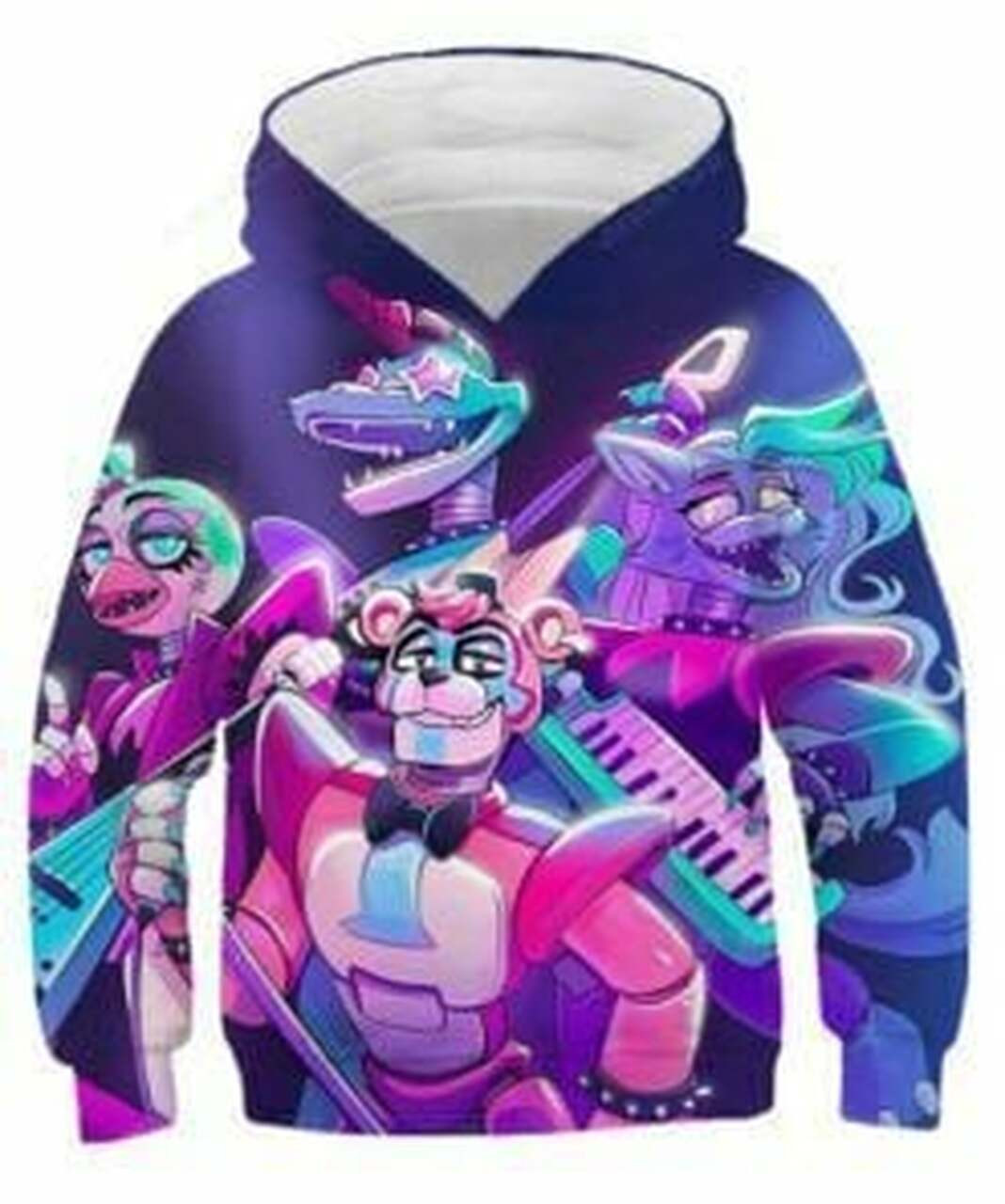 Five Nights At Freddys 3d All Print Hoodie