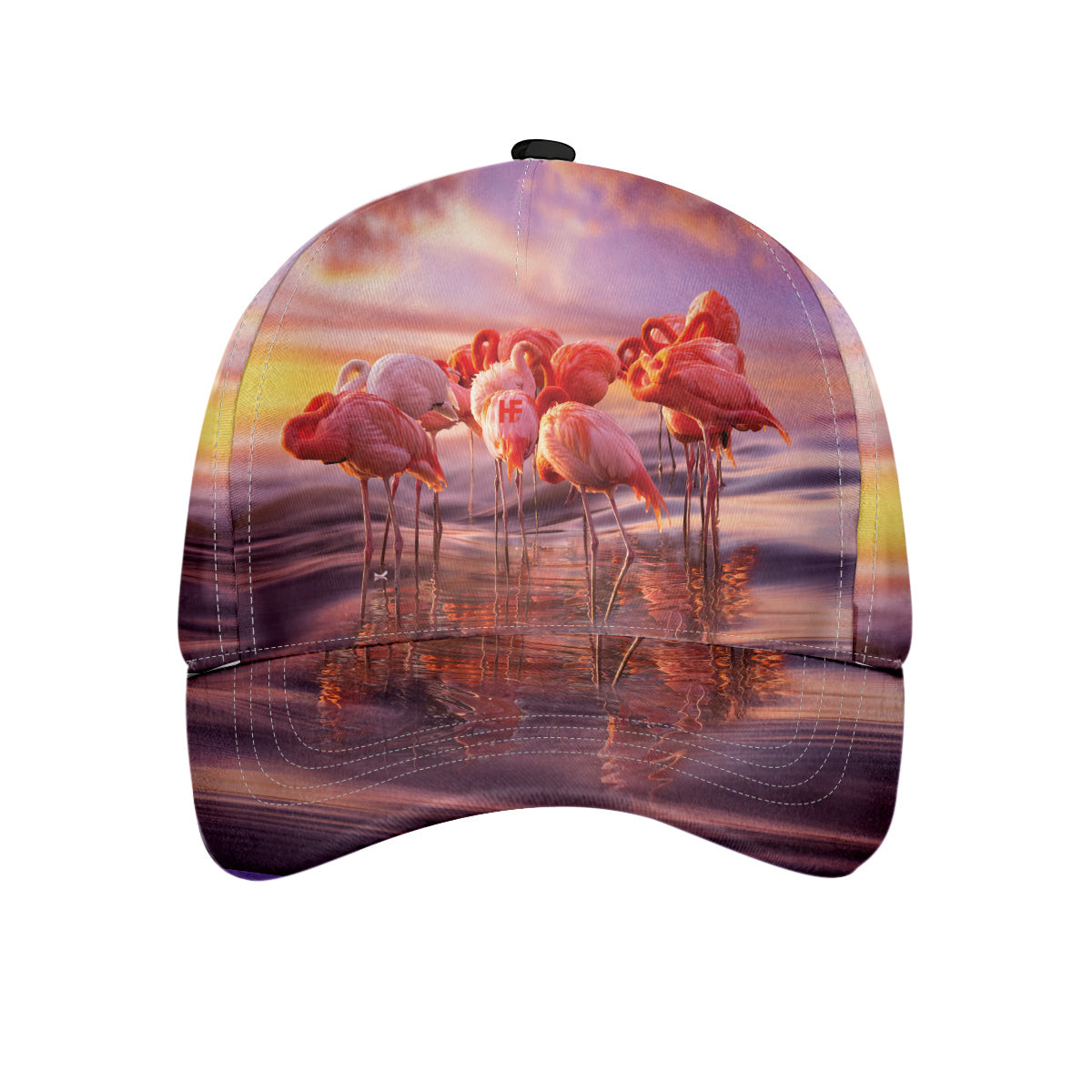 Flamingo Abstract Classic Cap Flamingo Baseball Hat For Adults