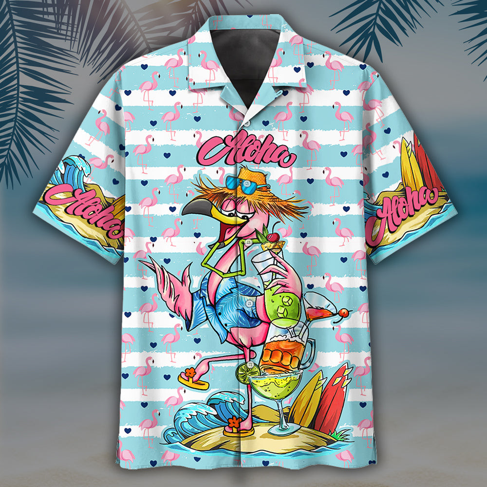 Flamingo Hawaiian Shirt 6 For Men Women