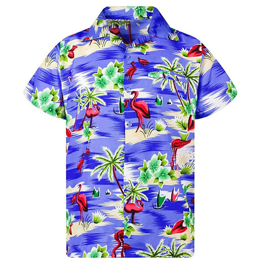 Flamingo Hawaiian Shirt Flamingo Shirt Lover Gifts Summer Aloha Shirt