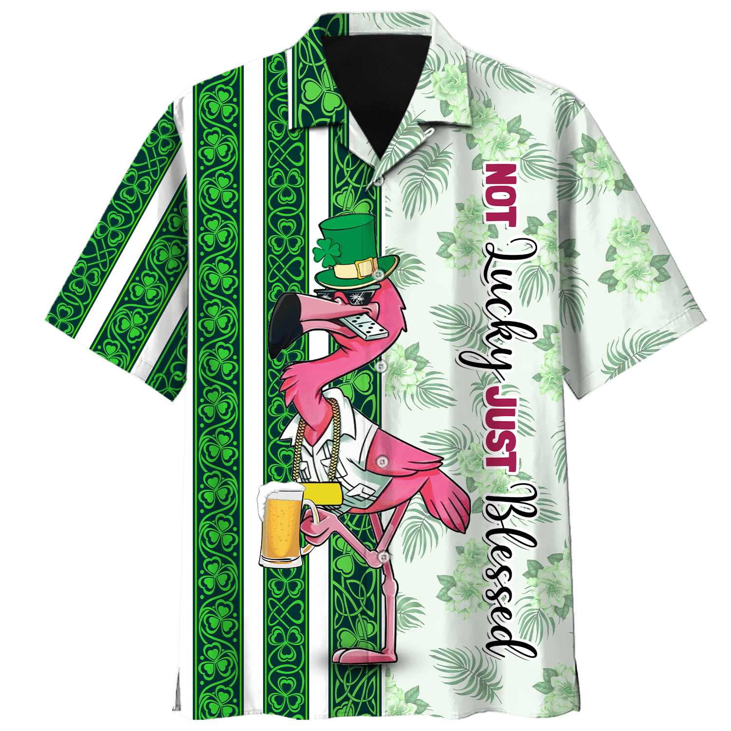 Flamingo Hawaiian Shirt For Men Women