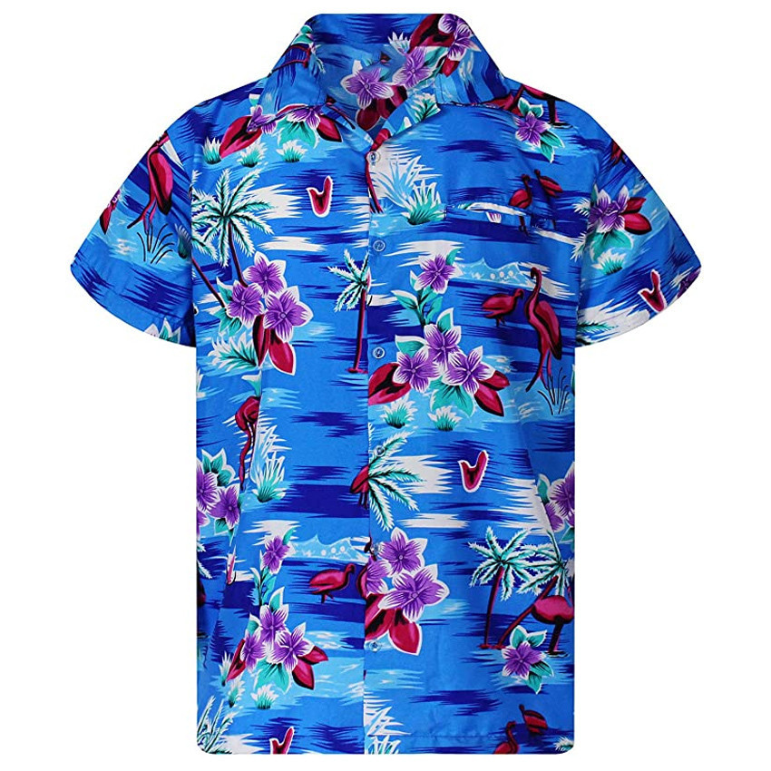 Flamingo Hawaiian Shirt Perfect Flamingo Clothing Shirt for Men and Women