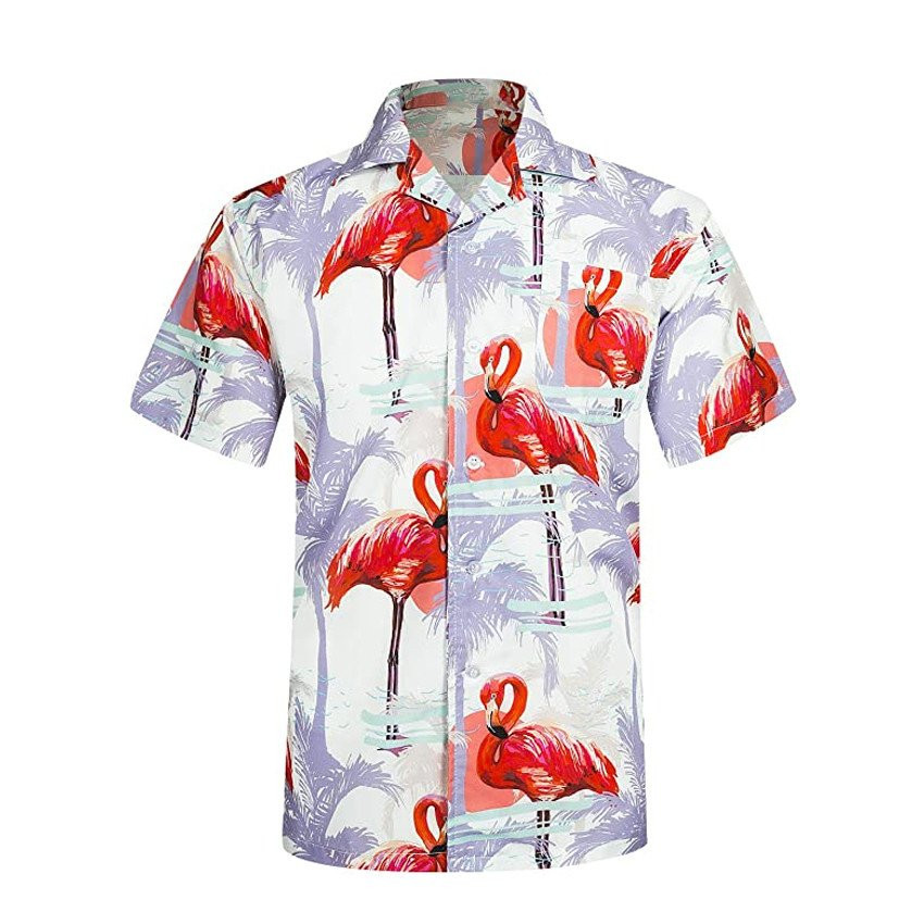 Flamingo Hawaiian Shirt Perfect Gift Ideas For Flamingo Lover Summer Aloha Shirt