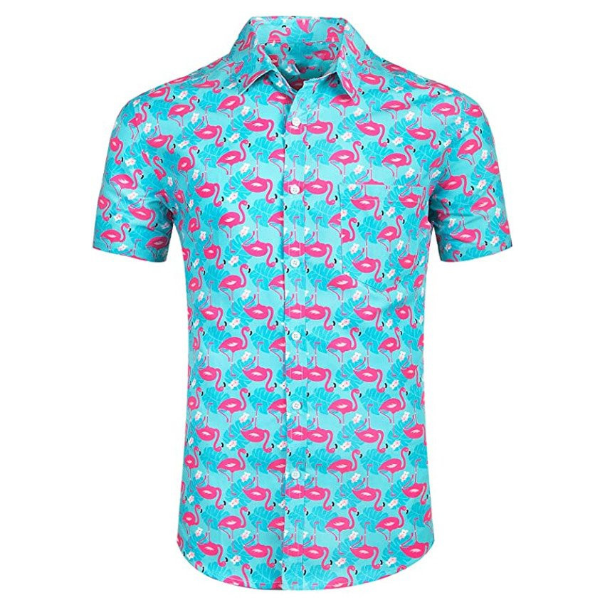 Flamingo Hawaiian Shirt Perfect Gift Ideas For Flamingo Lover Summer Aloha Shirt