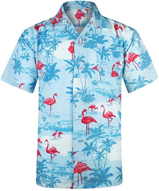 Flamingo Hawaiian Shirt Tropical Lovers Hawaiian Shirt For Men Women