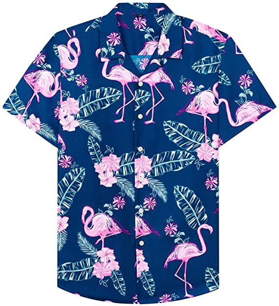 Flamingo Hawaiian Shirt Tropical Lovers Hawaiian Shirt For Men Women