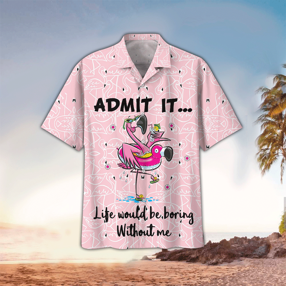 Flamingo Hawaiian Shirt Tropical Lovers Shirt Flamingo Hawaiian Shirt Tropical Lovers Clothing