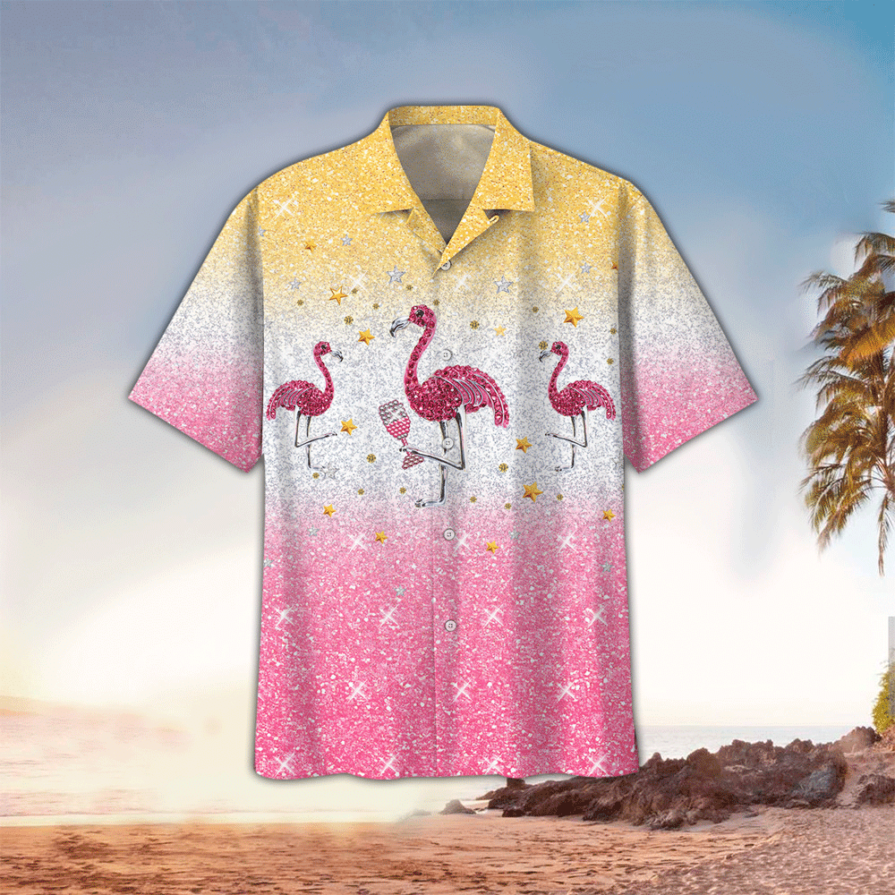 Flamingo Hawaiian Shirt Tropical Lovers Shirt Flamingo Hawaiian Shirt Tropical Lovers Clothing For Men Women