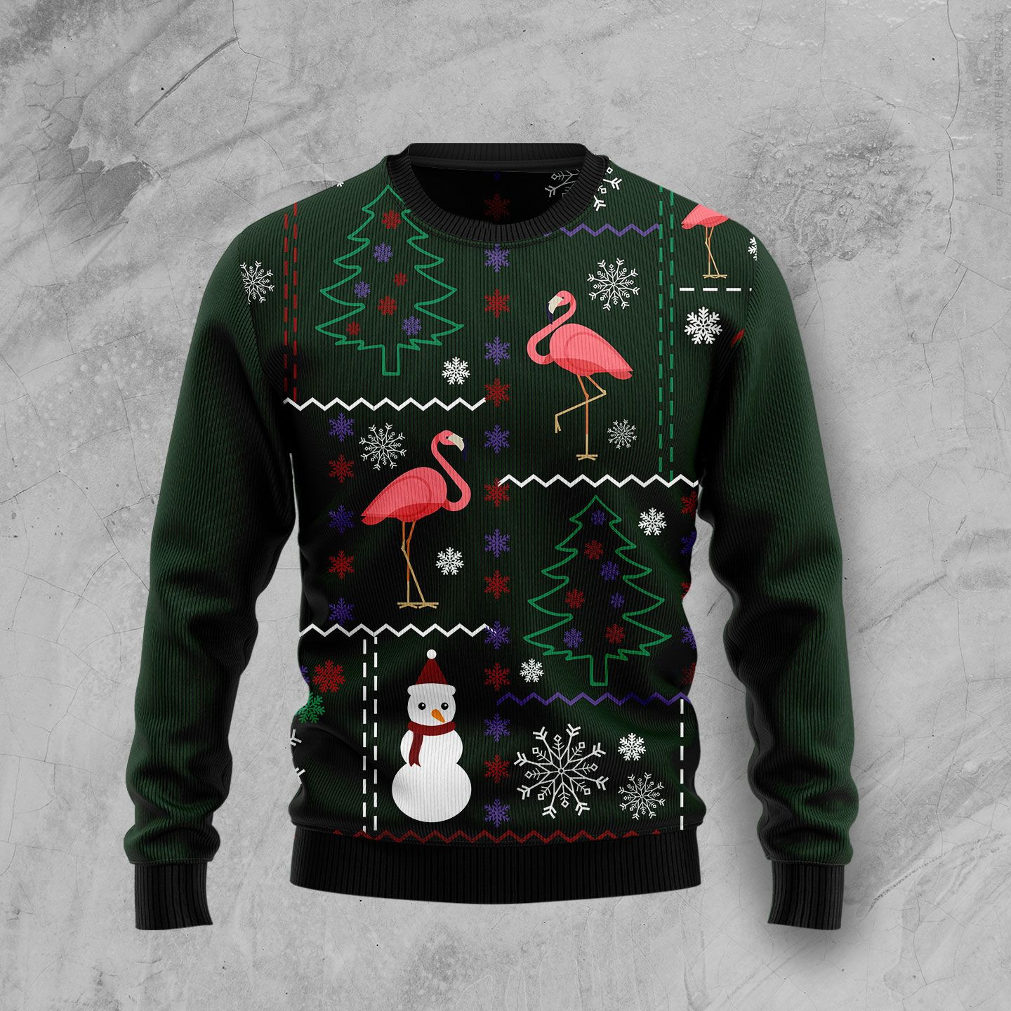 Flamingo Lover Ugly Christmas Sweater Ugly Sweater For Men Women