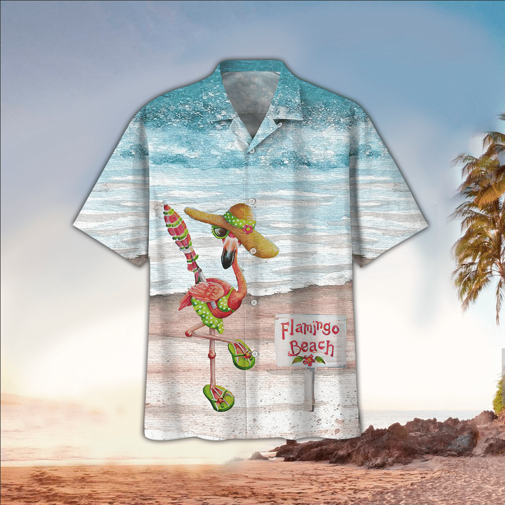 Flamingo Shirt Flamingo Hawaiian Shirt For Flamingo Lovers Summer Aloha Shirt