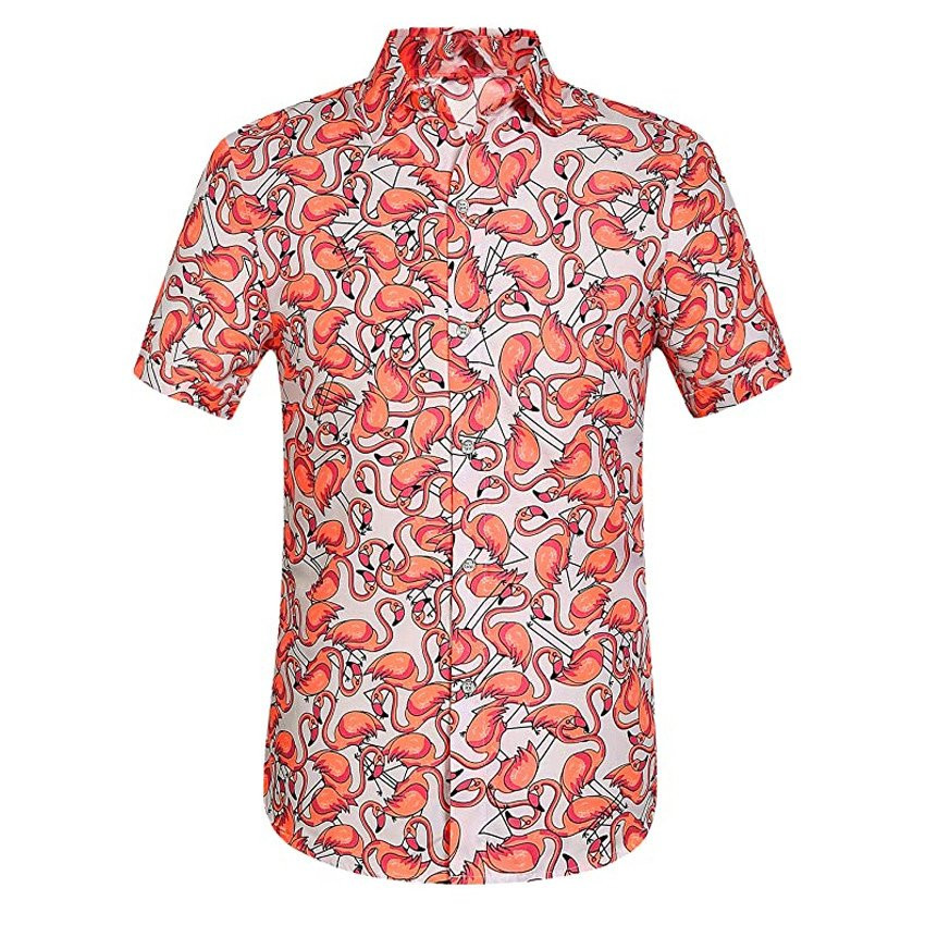 Flamingo Shirt Flamingo Hawaiian Shirt For Flamingo Lovers Summer Aloha Shirt