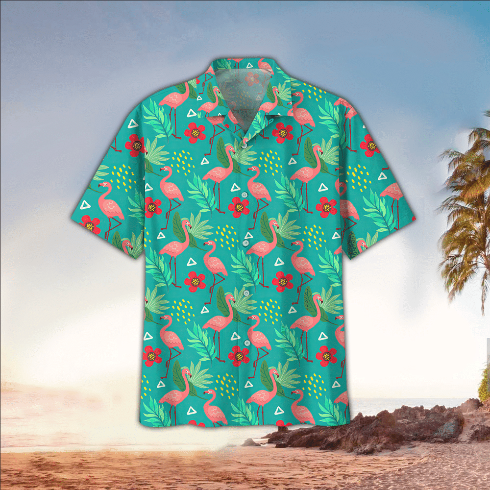 Flamingo Shirt Flamingo Hawaiian Shirt For Flamingo Lovers Summer Aloha Shirt